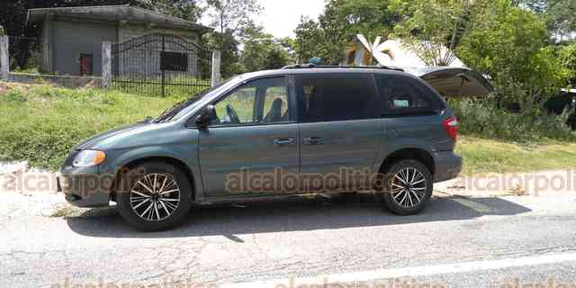 Detienen a 2 sujetos por robo de tractocamiones en San Juan Evangelista