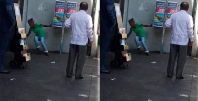 [Video] Mujer vs Rata en pleno centro de Xalapa ¿quién ganará?
