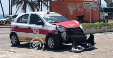 Fatal accidente deja daños materiales y una persona lesionada - Noticias Policiaca - Imagen del Golfo