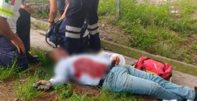 [Video] Acribillan a persona cerca de la caseta, en la autopista Puebla-Veracruz