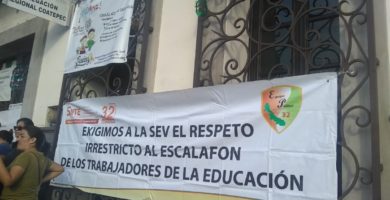 INCONFORMIDAD MAGISTERIAL TRASTOCA A COATEPEC; PROFESORES TOMARON INSTALACIONES DE LA DELEGACIÓN