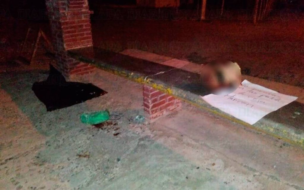 Arrojan embolsado y descuartizado; a la cabeza le pusieron sombrero