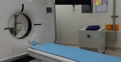 Hospital de Alta Especialidad de Veracruz recibe en donación, equipo de Tomografía