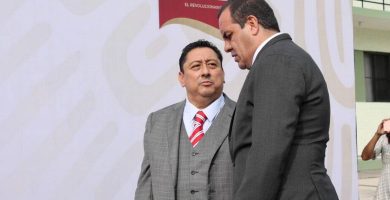 Cuauhtémoc Blanco se reencuentra con Uriel Carmona, fiscal de Morelos