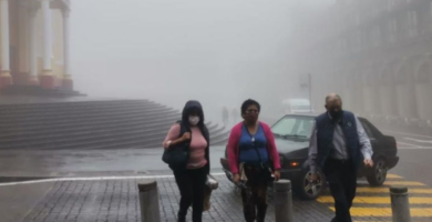 Semana fría en Veracruz, con lluvia, niebla y heladas en montaña