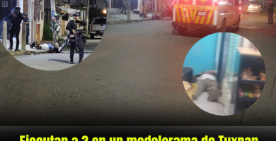 Ejecutan a 3 en un modelorama de Tuxpan