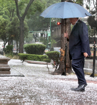 Se pronostica lluvias y granizadas en los siguientes estados de México