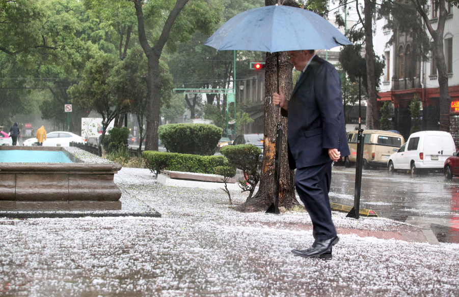 Se pronostica lluvias y granizadas en los siguientes estados de México