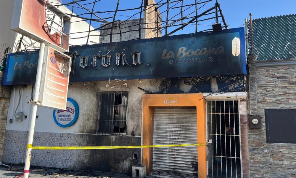 Incendian dos bares en Coatzacoalcos; no hay detenidos