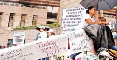 Pese a huelga, trabajadores del Poder Judicial deberán atender casos urgentes