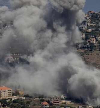 Suman cerca de 300 civiles muertos por ataques de Israel contra el Líbano